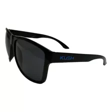 Lentes De Sol Kush Original Para Caras Grandes Negro Uv400 