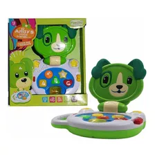 Brinquedo Bebe Piano Infantil Com Som Luz Cachorro Pica Pau