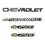 Emblema Lateral Chevrolet 2500 Cheyene Silverado 2013-2020