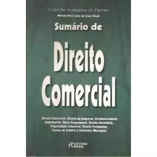 Sumário De Direito Comercial, De Vários, Vários. Editora Rideel, Capa Dura Em Português