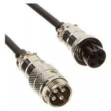 Cable De Extensión De Micrófono De 4 Pines Para Radioaficion