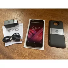 Celular Motorola Moto Z2 Play Power Dtv 64gb Xt1710 Vitrine