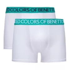 Boxer Pack X2 Hombre Benetton Algodon Nuevo Tallam