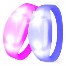 110p Pulseras De Luz Controladas Con Remoto Evento Coldplay