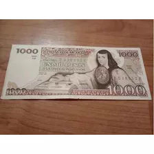 Billete De 1000 Pesos Mexicanos