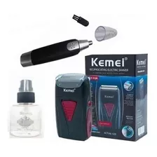 Kemei Shaver Km L3381 Aparador Pelos Nariz Orelha + Óleo