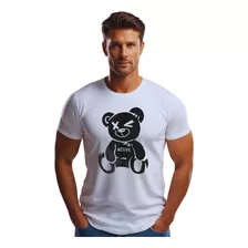 Camisa Estampa Urso De Pelúcia Malvado Desenho Animado M05