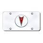 Emblema Frontal Pontiac Transformer Decepticon Black Pontiac Silver Streak