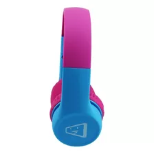 Headphone Infantil Com Limitador De Volume Kids Melody ELG Cor Rosa E Azul