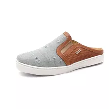 Sapatênis Slip On Mule Jeans Borracha Antiderrapante Estilo