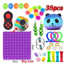 38 Unidades Popit Present Sensorial Figet Squishy Relief Ant