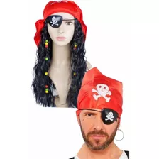 Parche Disfraz Cosplay Pirata Corsario Accesorios Fiesta