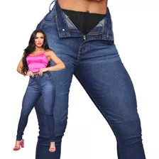 Calça Jeans Cinta Modeladora Reduz Afina Medidas Pós Parto