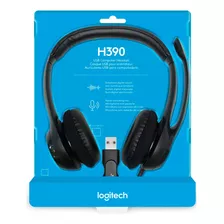 Audífonos Logitech H390 Usb. Con Micrófono.