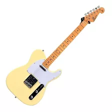 Guitarra Telecaster Sx Stl 50 Branco Vintage Orientação Da Mão Destro