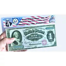 Cédula 1.00 Dólar Silver D 1886 Estados Unidos De América/04