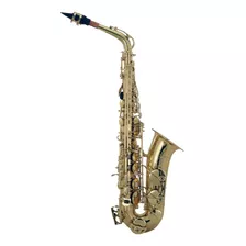 Saxofon Alto Acabado Laton Laqueado Wesner Psa2000-l
