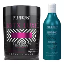Blueken Bbtx Luxe Platinum 1kg + Shampoo Antirresíduo