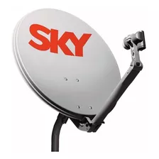 Antena Sky 60cm Ku Completa+10 Mts De Cabo+lnb Frete Gratis