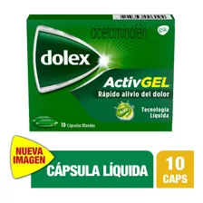 Dolex Activgel 500mg X 10 Cap