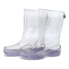 Bota Galocha Infantil Transparente Feminina Kidsplash