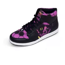 Tenis Evangelion Eva 01 Hi Top / Botin / Bota