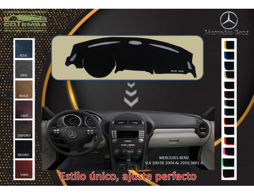 Cubretablero Aut. Mercedes-benz Smart Fortwo 2012-2013, Mb3