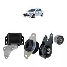 Kit Completo Calço Coxim Motor Câmbio 2.0 Peugeot 307 308 C4