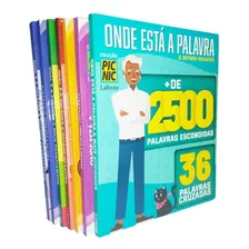 Almanaque Qual É A Palavra? Onde Está A Palavra? Kit 7 Vols