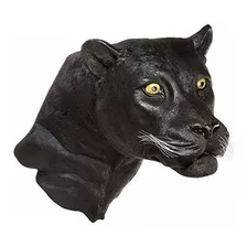 Sculpture Design Toscano Shadow Predator Negro Pantera Pared