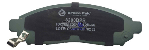 Pastilla Freno Del Brake Pak Para Nissan Pathfinder Foto 4