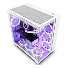 Caja Atx Nzxt H9 Flow (blanca)