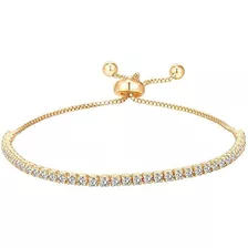 Pavoi Pulsera Clásica De Tenis Para Mujer Con Circonita Cúbi