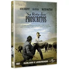 Na Rota Dos Proscritos - Dvd - Audie Murphy - Leo Gordon