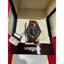 Reloj Longines Skin Diver Negro Café