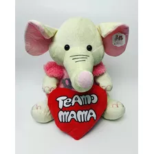 Peluche De Elefante Te Amo Mamá.