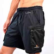 Short Bermuda Cargo Deportivo Hombre Urban Luxury Lycra 