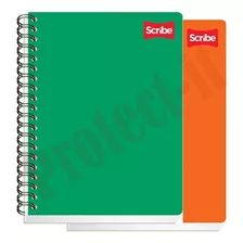 2 Cuadernos Profesionales Scribe 200 Hoj C/u 5 Div Esp Doble