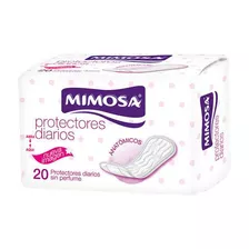 Protectores Diarios Mimosa Triplegado 20 Unidades