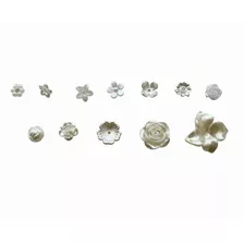 Perlas En Forma De Flor Para Pegar X 50 A Elección. Oferta!