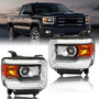 For 1999-2014 Gmc Sierra 2500hd 3500hd Dually Smoke Fend Aab