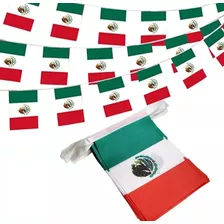 Banderin Colgante 20 Banderas Fiesta Mexicana Viva México 