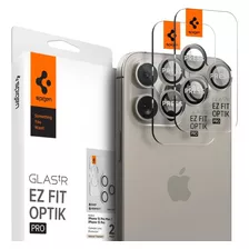 2 Protetores De Lente Spigen iPhone 15 Pro/pro Max - Natural