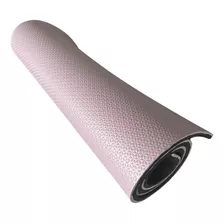 Colchonete Yoga Pilates Fitness Ginastica 1m X 50cm X 10mm Cor Rosa Bb