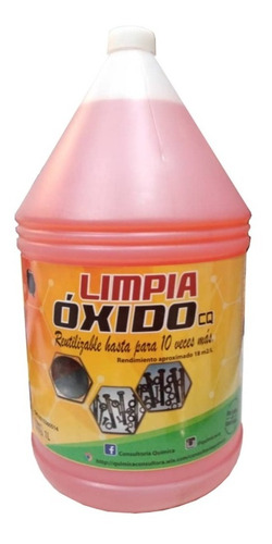 Limpiador Óxido Cq, Removedor De Óxido 3,78 L (galón)