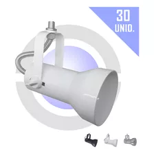 Spot Para Trilho Calha Perfil Iluminação 30 Uni Par20 Led Cor Branco 110v/220v