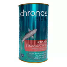 Ração Chronos Fish Koi Pond Sticks Platinum 400g Polinutri