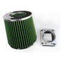Green Intake Filter + Maf Adapter For 83-91 Porsche 944/ Ttz