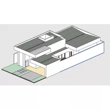 Projeto Arquitetônico Casa 240m² Editável Em Revit