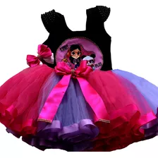 Conjunto Tutu Lilás Pink Luluca Panda Conjunto Aniversário